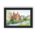 Water Of Leith & Dean Village Framed Print Essential Edinburgh A3 (297 X 420 mm) / White / Black Mount Framed Print