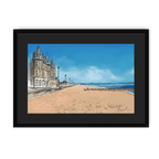 Portobello Beach Framed Print Essential Edinburgh A3 (297 X 420 mm) / Black / Black Mount Framed Print