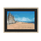 Portobello Beach Framed Print Essential Edinburgh A3 (297 X 420 mm) / Natural / Black Mount Framed Print