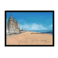 Portobello Beach Framed Print Essential Edinburgh A3 (297 X 420 mm) / Black / No Mount (All Art) Framed Print