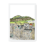 Arthurs Seat & The Crags Framed Print Essential Edinburgh A3 (297 X 420 mm) / White / No Mount (All Art) Framed Print