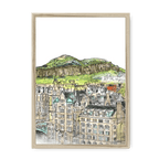 Arthurs Seat & The Crags Framed Print Essential Edinburgh A3 (297 X 420 mm) / Natural / No Mount (All Art) Framed Print