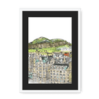Arthurs Seat & The Crags Framed Print Essential Edinburgh A3 (297 X 420 mm) / White / Black Mount Framed Print