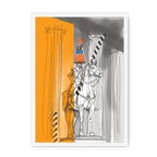 Duke Of Wellington Framed Print Glasgow Kisses Framed Print