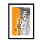 Duke Of Wellington Framed Print Glasgow Kisses A3 (297 X 420 mm) / Black / White Mount Framed Print