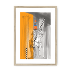 Duke Of Wellington Framed Print Glasgow Kisses A3 (297 X 420 mm) / Natural / White Mount Framed Print