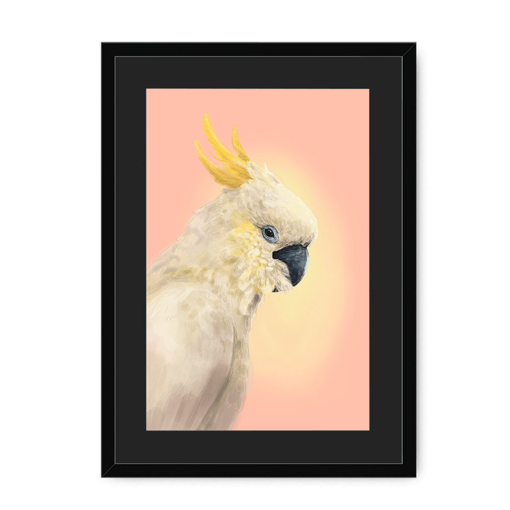 CockaTwos White Framed Print CockaTwos A3 (297 X 420 mm) / Black / Black Mount Framed Print