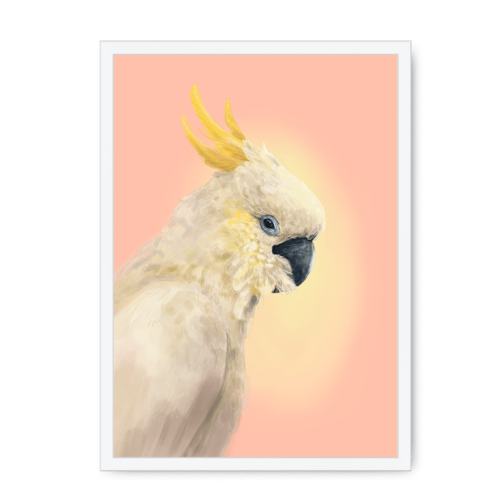 CockaTwos White Framed Print CockaTwos A3 (297 X 420 mm) / White / No Mount (All Art) Framed Print