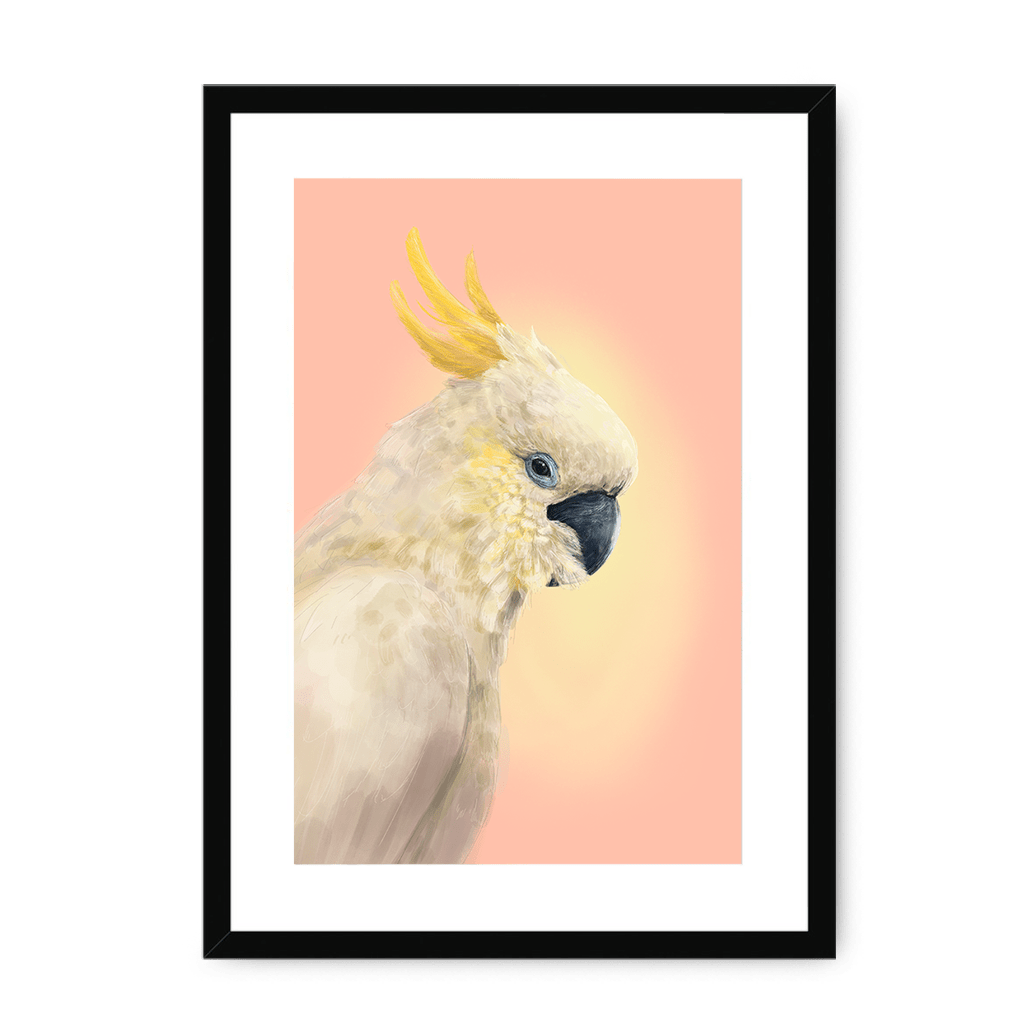 CockaTwos White Framed Print CockaTwos A3 (297 X 420 mm) / Black / White Mount Framed Print
