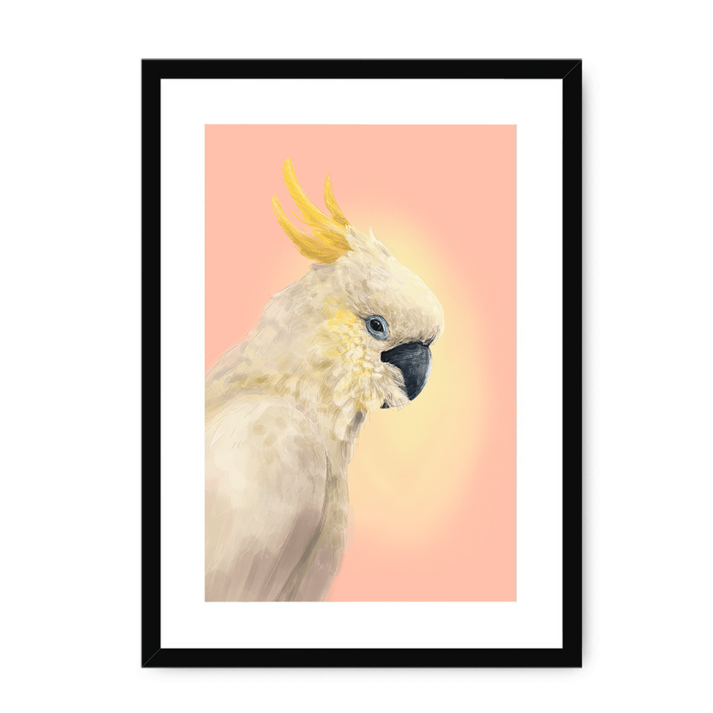 CockaTwos White Framed Print CockaTwos A3 (297 X 420 mm) / Black / White Mount Framed Print