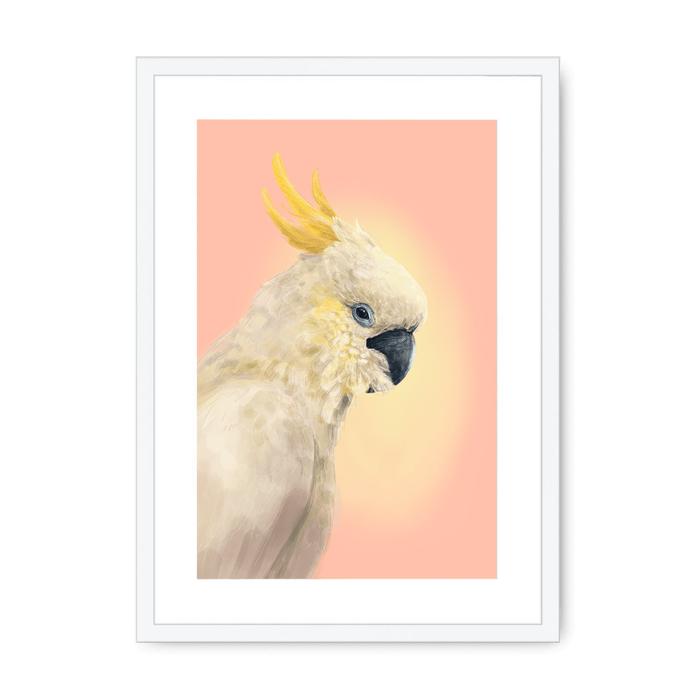 CockaTwos White Framed Print CockaTwos A3 (297 X 420 mm) / White / White Mount Framed Print