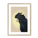 CockaTwos Black Framed Print CockaTwos A3 (297 X 420 mm) / Natural / White Mount Framed Print