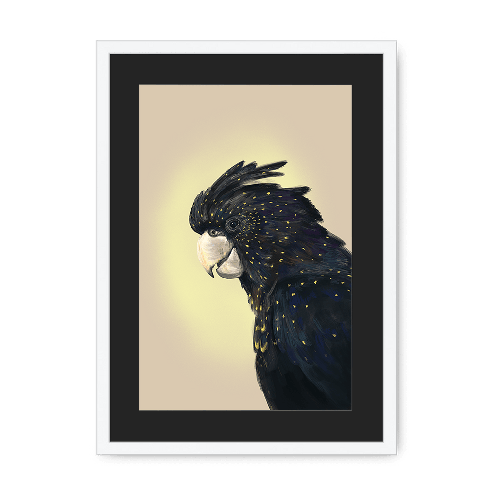 CockaTwos Black Framed Print CockaTwos A3 (297 X 420 mm) / White / Black Mount Framed Print