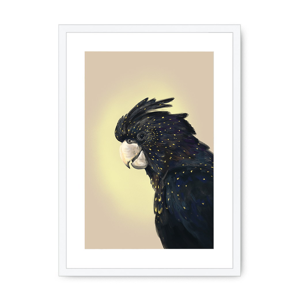 CockaTwos Black Framed Print CockaTwos A3 (297 X 420 mm) / White / White Mount Framed Print