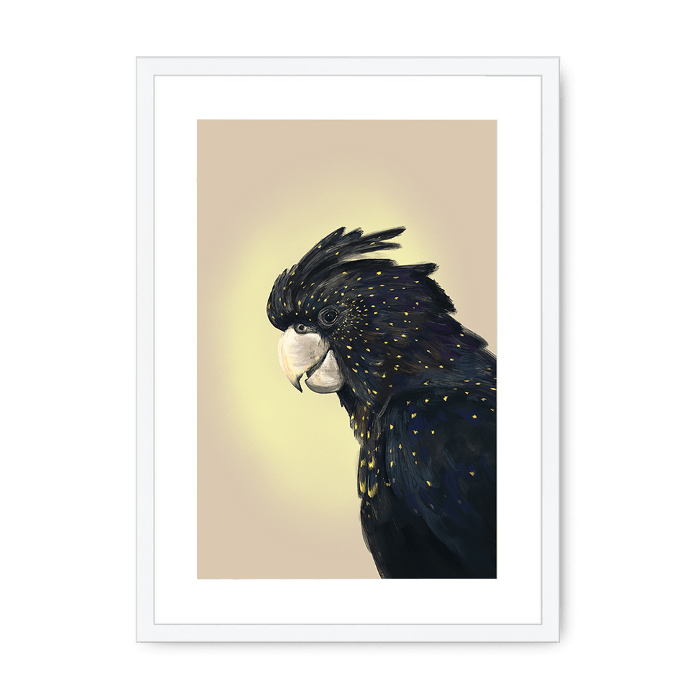 CockaTwos Black Framed Print CockaTwos A3 (297 X 420 mm) / White / White Mount Framed Print