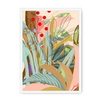 Chromatose Botanica - Bells & Bog Framed Print Chromatose A3 (297 X 420 mm) / White / No Mount (All Art) Framed Print