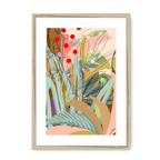 Chromatose Botanica - Bells & Bog Framed Print Chromatose A3 (297 X 420 mm) / Natural / White Mount Framed Print