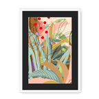 Chromatose Botanica - Bells & Bog Framed Print Chromatose A3 (297 X 420 mm) / White / Black Mount Framed Print