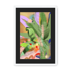 Chromatose Botanica - Banani-Banana Framed Print Chromatose A3 (297 X 420 mm) / White / Black Mount Framed Print