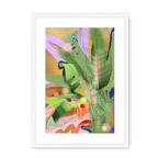 Chromatose Botanica - Banani-Banana Framed Print Chromatose A3 (297 X 420 mm) / White / White Mount Framed Print