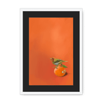 Tangerine Tanager Framed Print Sticky Beaks A3 (297 X 420 mm) / White / Black Mount Framed Print