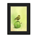 Apple Akekee Framed Print Sticky Beaks A3 (297 X 420 mm) / Black / Black Mount Framed Print