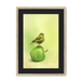 Apple Akekee Framed Print Sticky Beaks A3 (297 X 420 mm) / Natural / Black Mount Framed Print