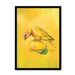 Lemon Lorikeet Framed Print Sticky Beaks A3 (297 X 420 mm) / Black / No Mount (All Art) Framed Print