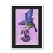 Plump Pigeon Framed Print Sticky Beaks A3 (297 X 420 mm) / White / Black Mount Framed Print