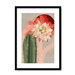 Bloodmoon Bloom Framed Print Heat Flares A3 (297 X 420 mm) / Black / White Mount Framed Print