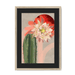 Bloodmoon Bloom Framed Print Heat Flares A3 (297 X 420 mm) / Natural / Black Mount Framed Print