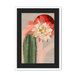 Bloodmoon Bloom Framed Print Heat Flares A3 (297 X 420 mm) / White / Black Mount Framed Print