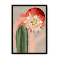 Bloodmoon Bloom Framed Print Heat Flares A3 (297 X 420 mm) / Black / No Mount (All Art) Framed Print
