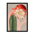 Bloodmoon Bloom Framed Print Heat Flares A3 (297 X 420 mm) / Black / No Mount (All Art) Framed Print