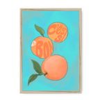 Pêches Giclée Framed Print Intercontinental Fruitery A3 (297 X 420 mm) / Natural / No Mount (All Art) Framed Print