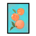 Pêches Giclée Framed Print Intercontinental Fruitery A3 (297 X 420 mm) / Black / No Mount (All Art) Framed Print