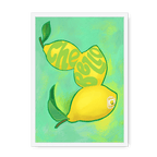 Limoni Giclée Framed Print Intercontinental Fruitery A3 (297 X 420 mm) / White / No Mount (All Art) Framed Print