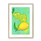 Limoni Giclée Framed Print Intercontinental Fruitery A3 (297 X 420 mm) / Natural / White Mount Framed Print
