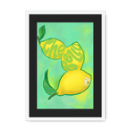 Limoni Giclée Framed Print Intercontinental Fruitery A3 (297 X 420 mm) / White / Black Mount Framed Print