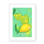 Limoni Giclée Framed Print Intercontinental Fruitery A3 (297 X 420 mm) / White / White Mount Framed Print