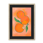 Naranjas Giclée Framed Print Intercontinental Fruitery A3 (297 X 420 mm) / Natural / Black Mount Framed Print