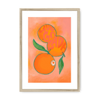 Naranjas Giclée Framed Print Intercontinental Fruitery A3 (297 X 420 mm) / Natural / White Mount Framed Print