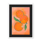 Naranjas Giclée Framed Print Intercontinental Fruitery A3 (297 X 420 mm) / White / Black Mount Framed Print