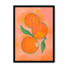 Naranjas Giclée Framed Print Intercontinental Fruitery A3 (297 X 420 mm) / Black / No Mount (All Art) Framed Print