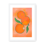 Naranjas Giclée Framed Print Intercontinental Fruitery A3 (297 X 420 mm) / White / White Mount Framed Print
