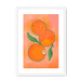 Naranjas Giclée Framed Print Intercontinental Fruitery A3 (297 X 420 mm) / White / White Mount Framed Print