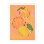 Apfel  Giclée Framed Print Intercontinental Fruitery A3 (297 X 420 mm) / White / No Mount (All Art) Framed Print