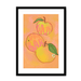 Apfel  Giclée Framed Print Intercontinental Fruitery A3 (297 X 420 mm) / Black / White Mount Framed Print