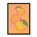 Apfel  Giclée Framed Print Intercontinental Fruitery A3 (297 X 420 mm) / Black / No Mount (All Art) Framed Print