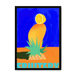 Fruitery Totem Blue Framed Print Intercontinental Fruitery A3 (297 X 420 mm) / Black / No Mount (All Art) Framed Print